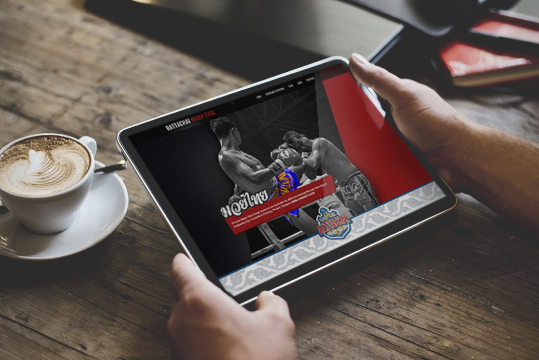 Thailand Website Design - Rattachai Muay Thai